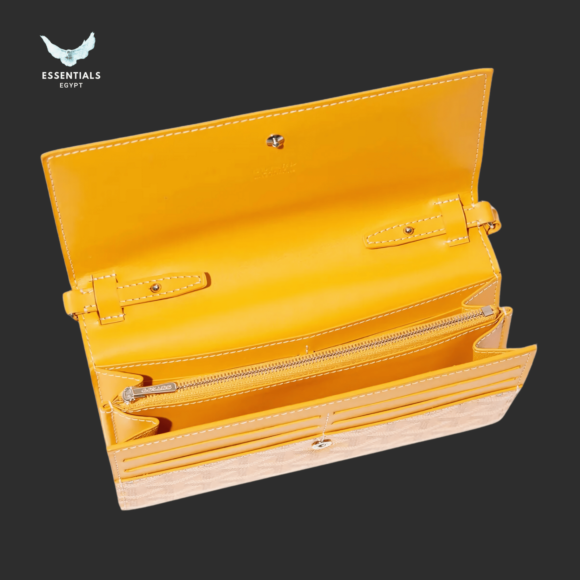 Goyard Varenne Continental Wallet – Yellow - ESSENTIALS EGYPT