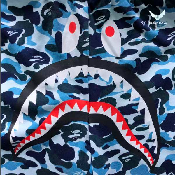 BAPE ABC Camo Shark Sweatshorts