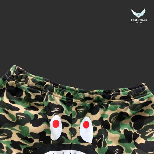 BAPE ABC Camo Shark Sweatshorts