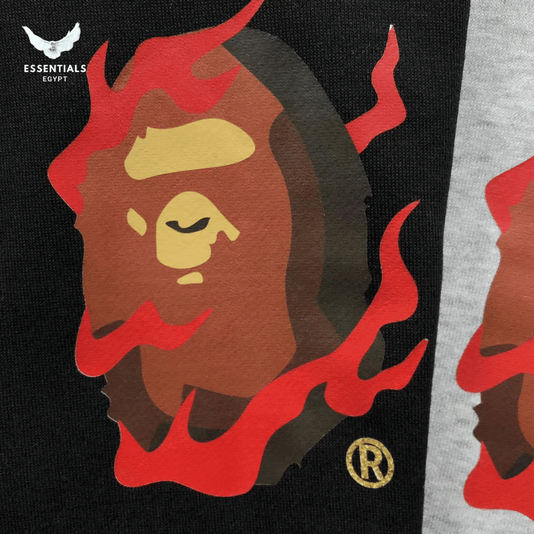 BAPE Robot Logo Hoodie – Dual Color - ESSENTIALS EGYPT