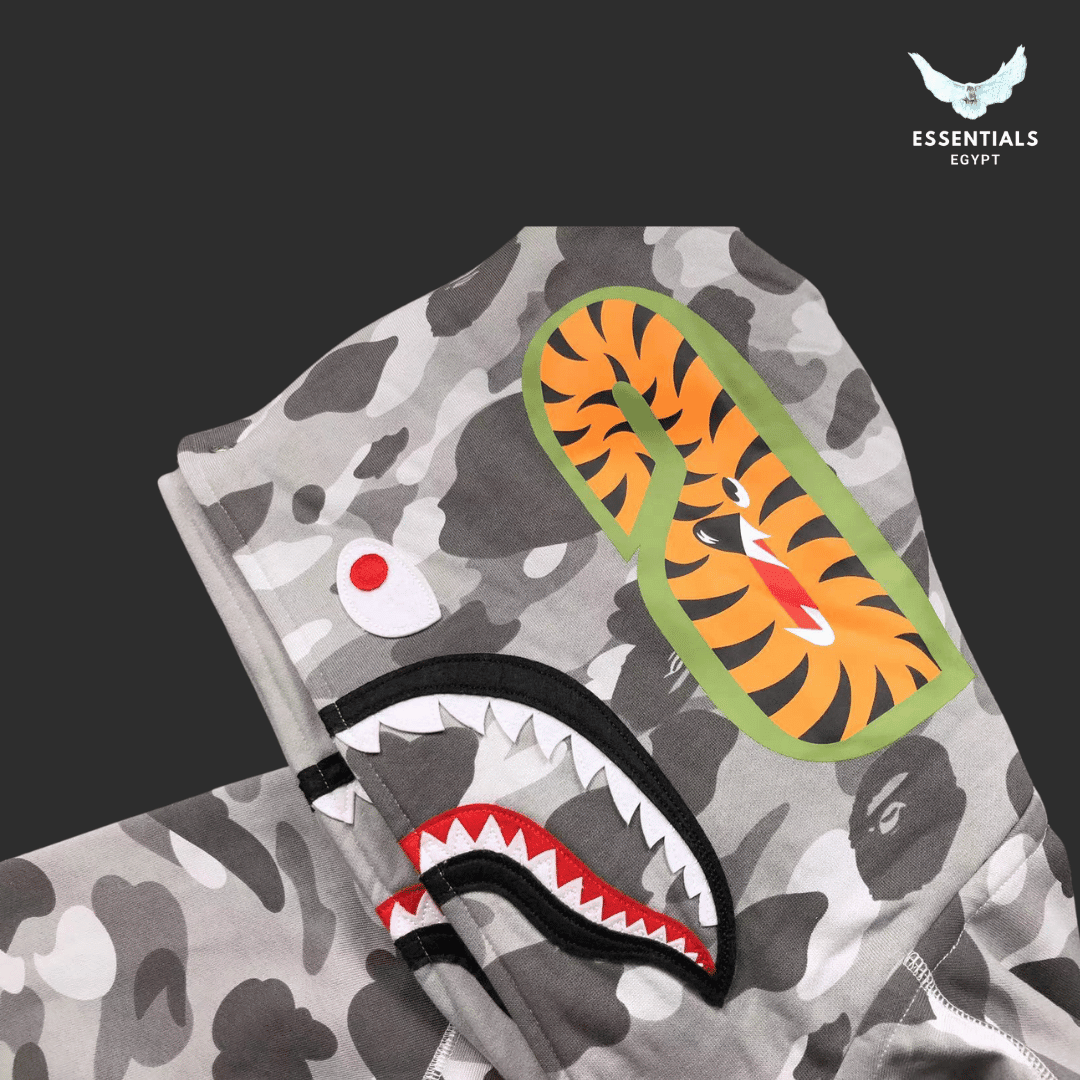BAPE Hoodie – Classic Earth Tones - ESSENTIALS EGYPT