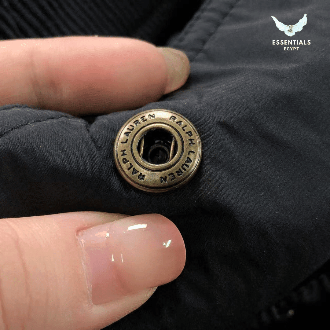 Ralph Lauren Quilted Jacket – Suede Collar Edition - ESSENTIALS EGYPT