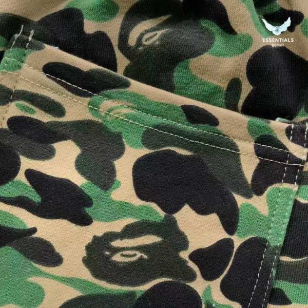 BAPE ABC Camo Shark Sweatshorts