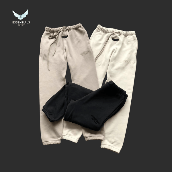 Essentials fleece sweatpants in neutral tones