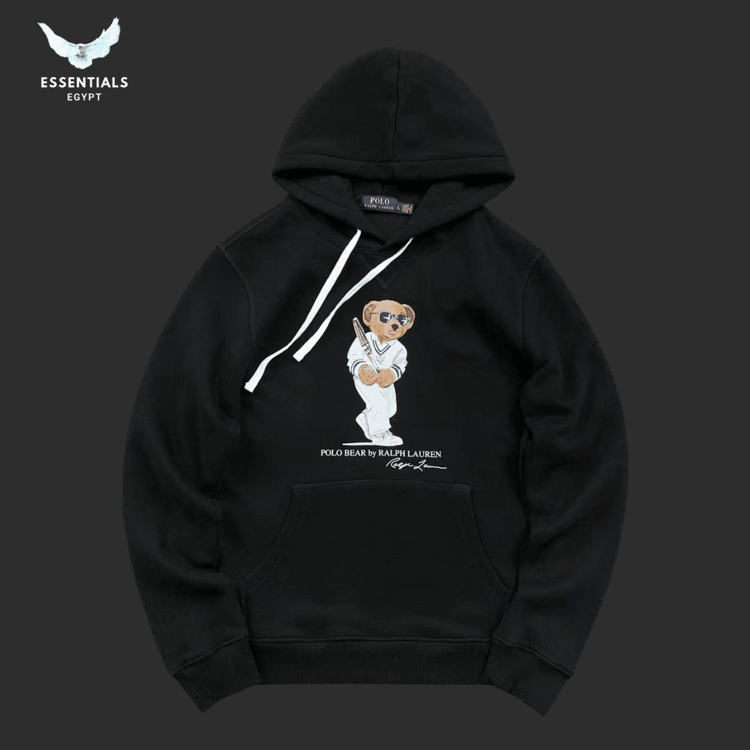 Ralph Lauren Hoodie – Bear in Rugby Jersey - ESSENTIALS EGYPT