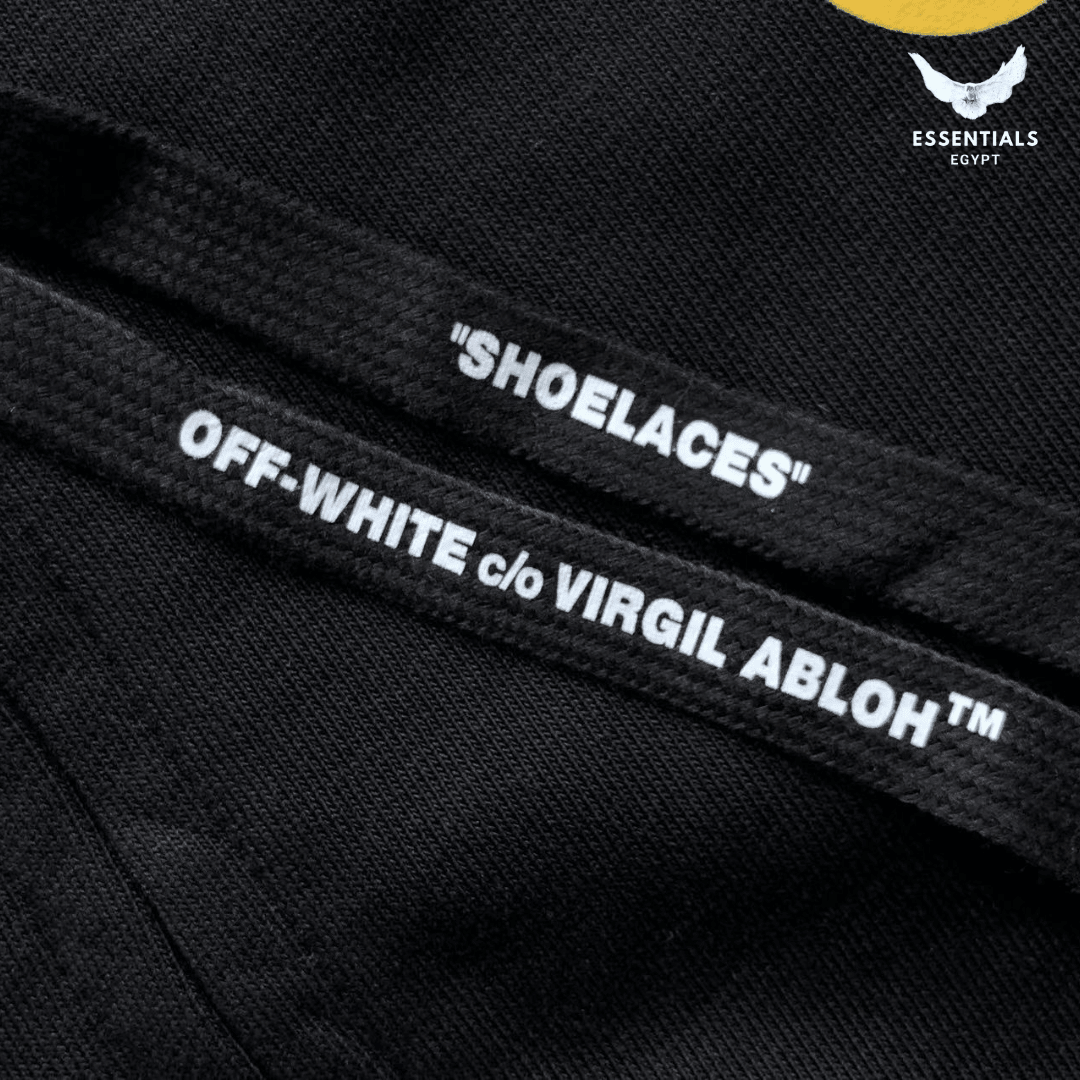 Off - White Black '23' Skate Hoodie - ESSENTIALS EGYPT