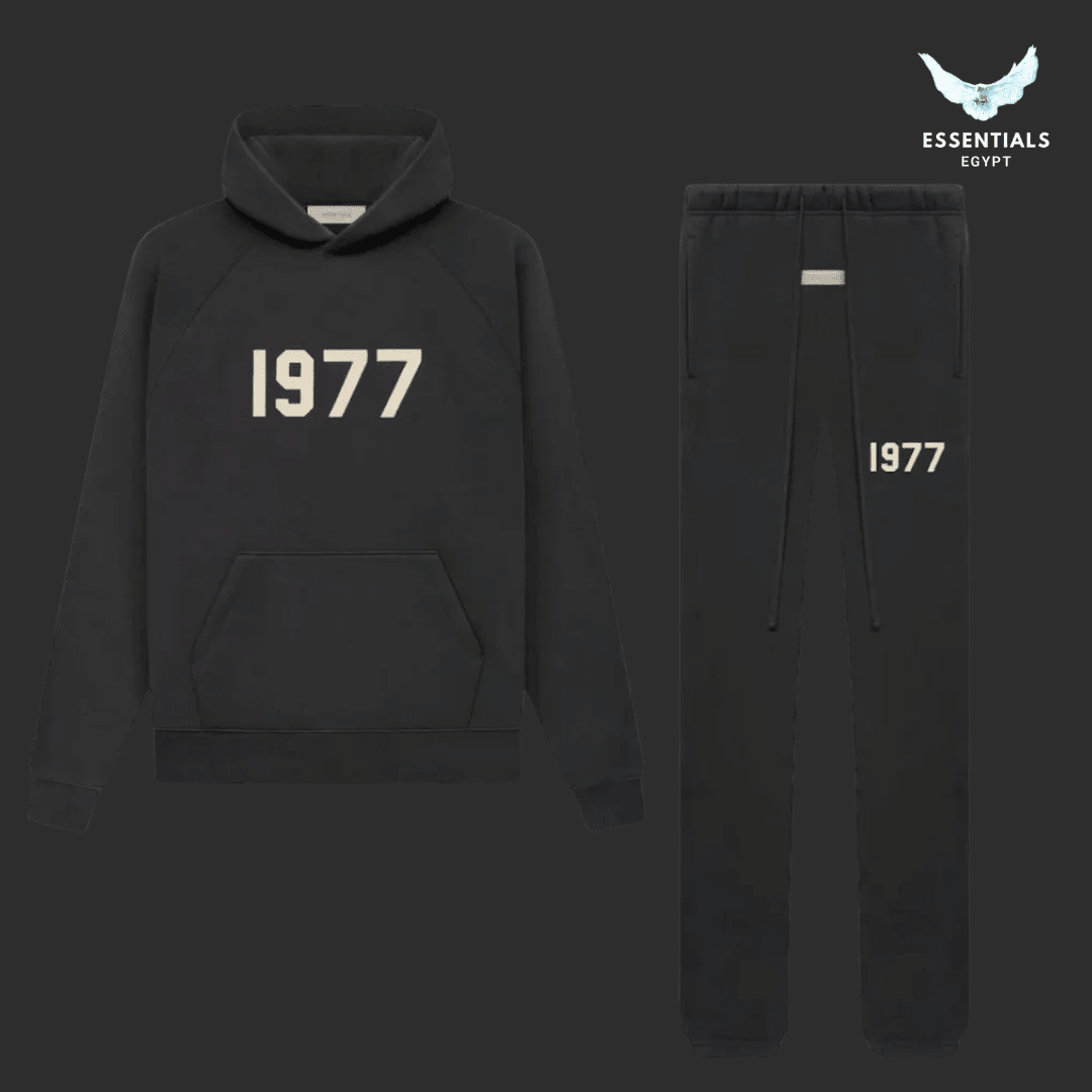 Fear of God Essentials 1977 Black Full Set - ESSENTIALS EGYPT
