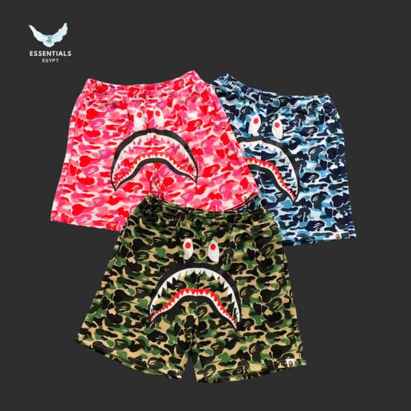 BAPE ABC Camo Shark Sweatshorts