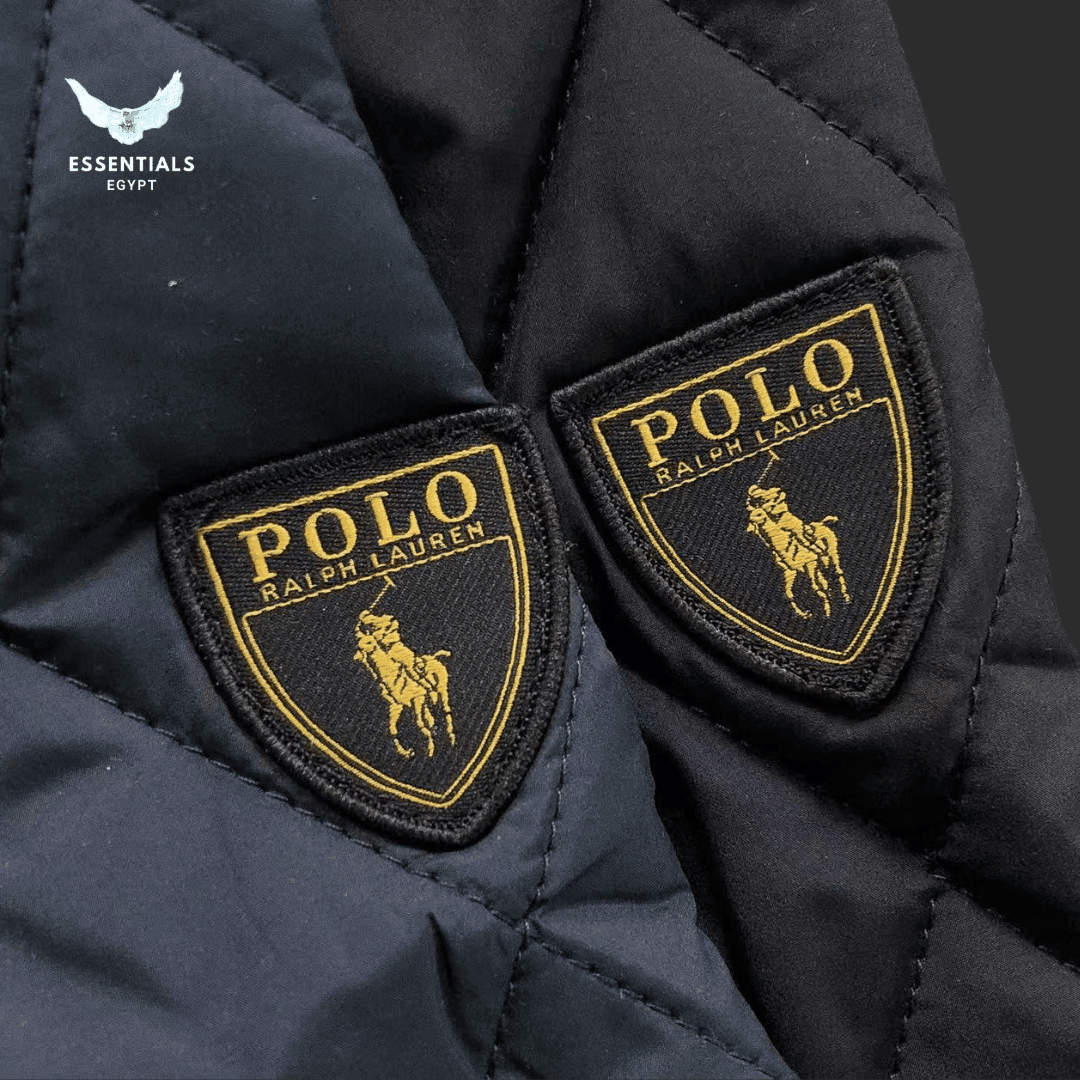 Ralph Lauren Quilted Jacket – Suede Collar Edition - ESSENTIALS EGYPT
