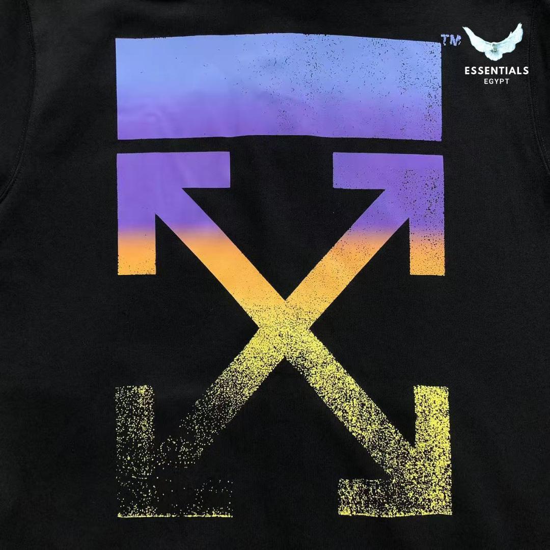Off - White Degrade Arrow Hoodie - ESSENTIALS EGYPT