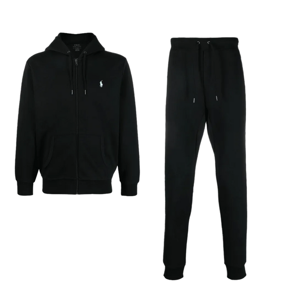Ralph Lauren Black Zip Hoodie & Joggers Set - ESSENTIALS EGYPT