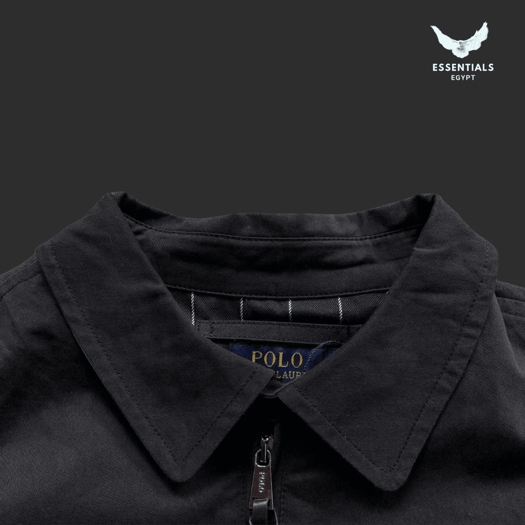 Ralph Lauren Jacket – Corduroy Collar Navy & Beige - ESSENTIALS EGYPT