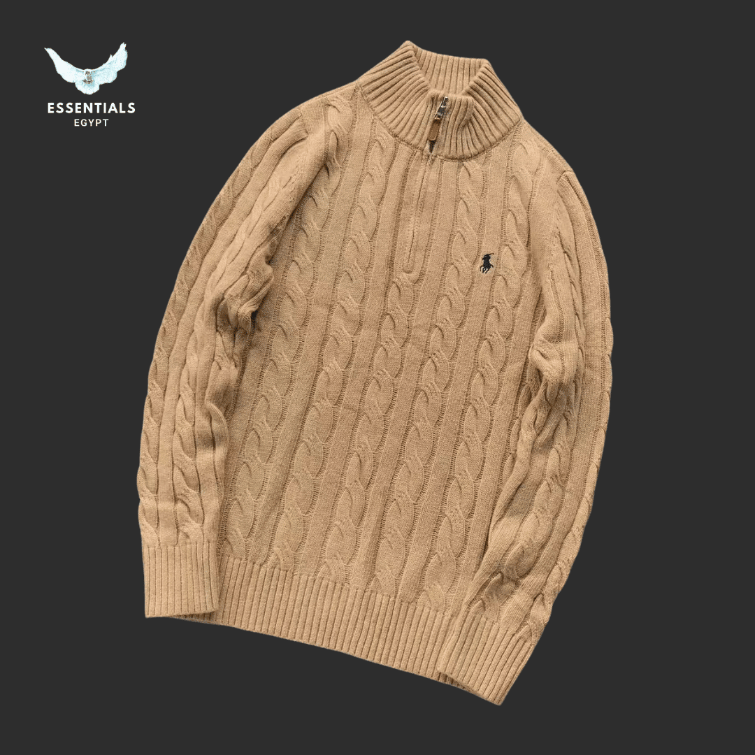 Ralph Lauren Wool - Cotton Crewneck Sweater - ESSENTIALS EGYPT