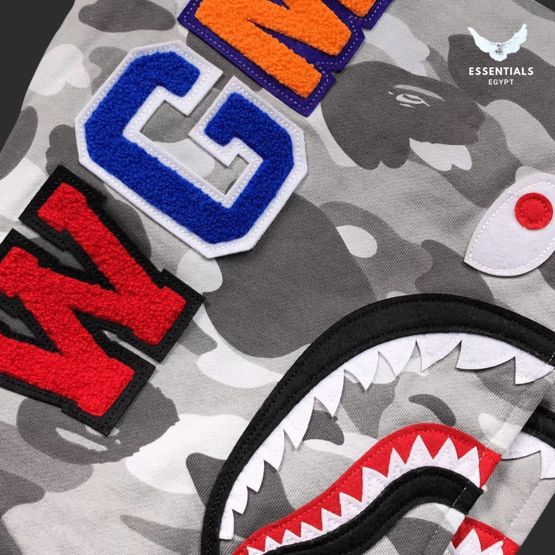 BAPE Hoodie – Classic Earth Tones - ESSENTIALS EGYPT