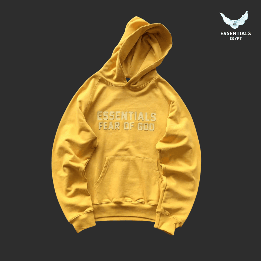 Fear of God Essentials Logo Mustard Full Set - ESSENTIALS EGYPT