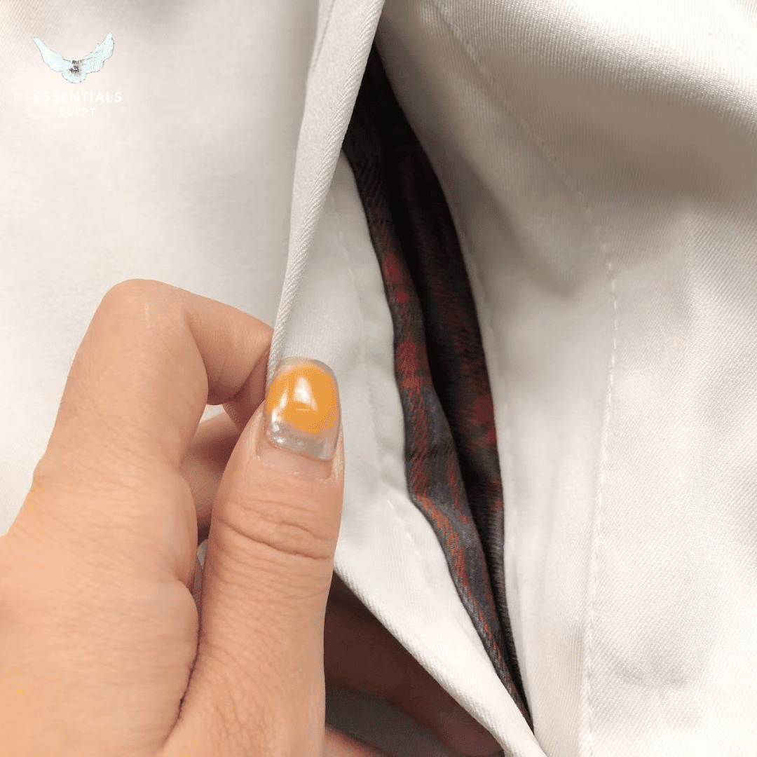 Ralph Lauren Windbreaker Jacket – Red Collar Detail - ESSENTIALS EGYPT