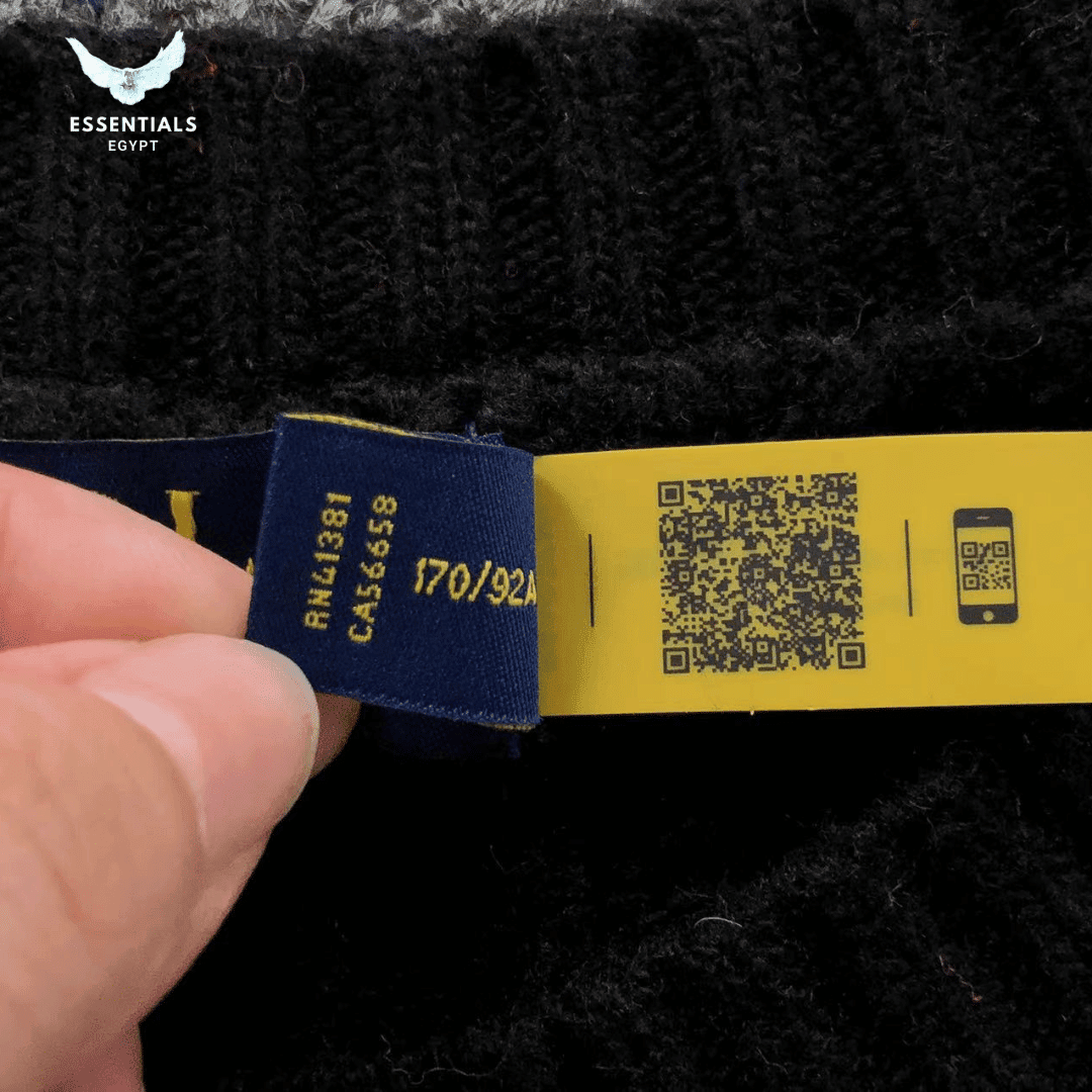 Ralph Lauren Cable - Knit Sweater – Signature Polo Logo - ESSENTIALS EGYPT