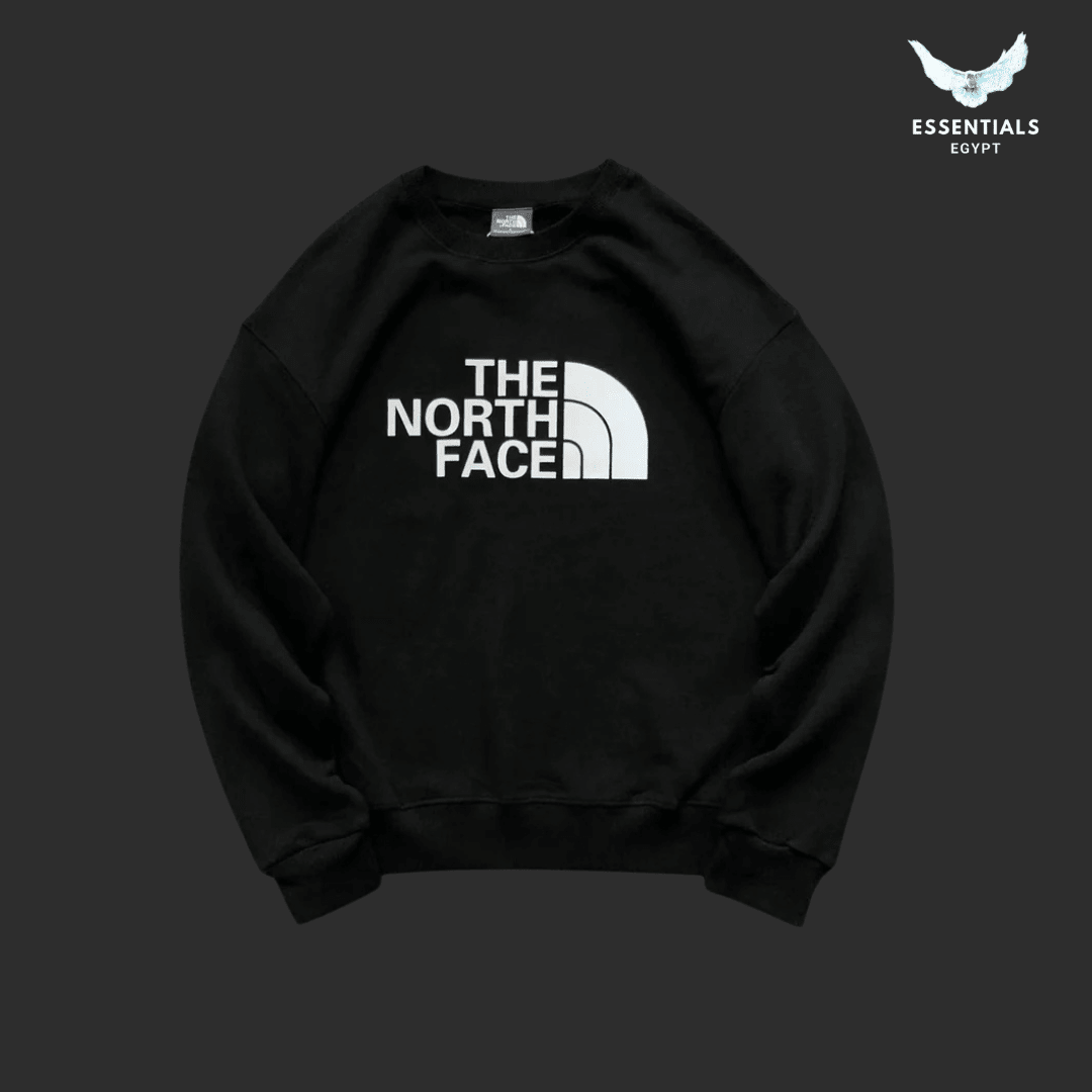 The North Face Logo Sweatshirt & Pants Set – Black - ESSENTIALS EGYPT