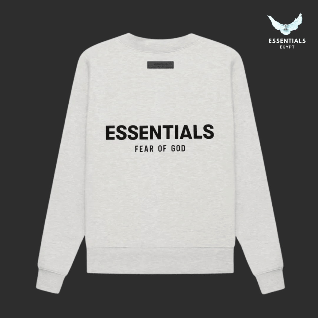 Essentials Fear of God Light Oatmeal Crewneck & Sweatpants Set - ESSENTIALS EGYPT