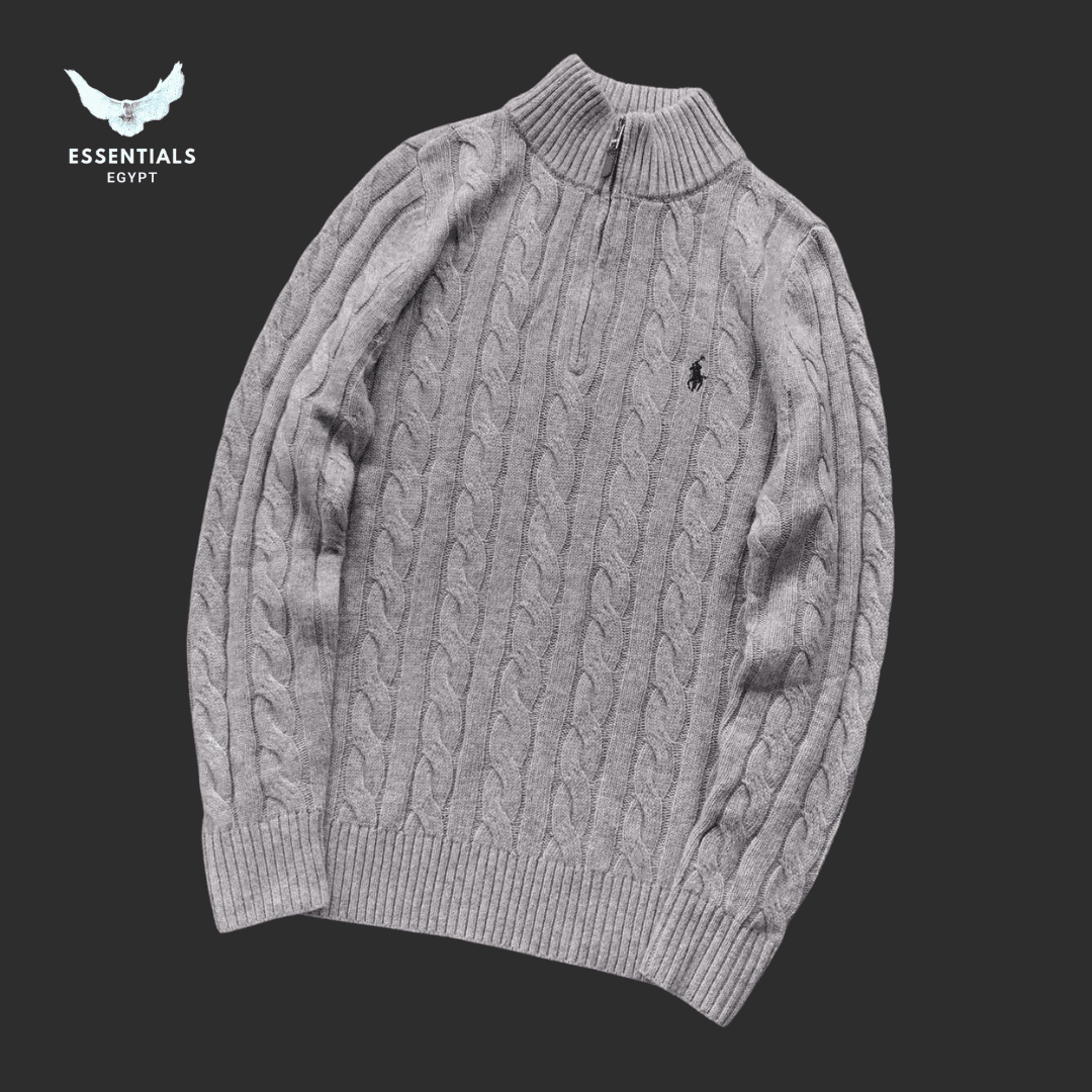 Ralph Lauren Wool - Cotton Crewneck Sweater - ESSENTIALS EGYPT