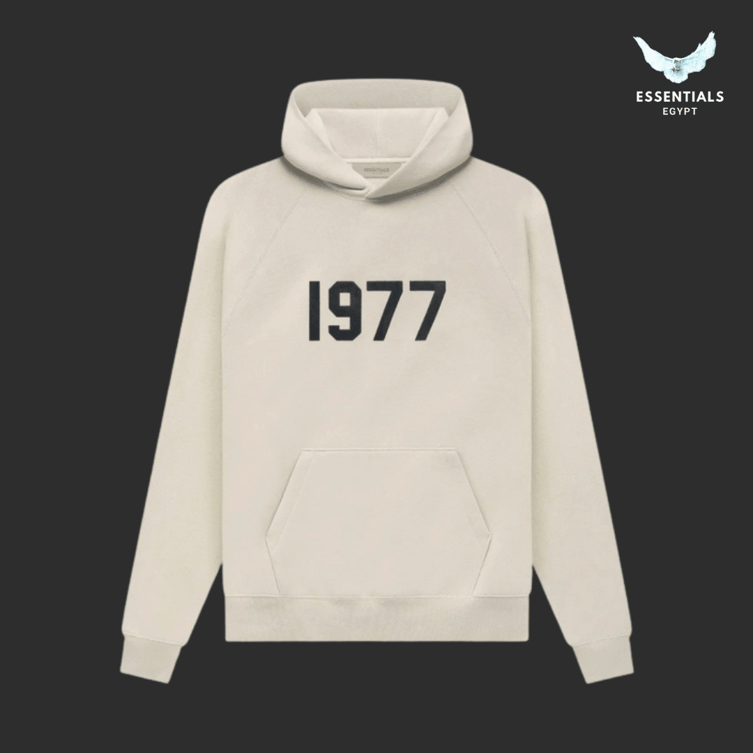 Essentials 1977 hoodie Cream front print Egypt