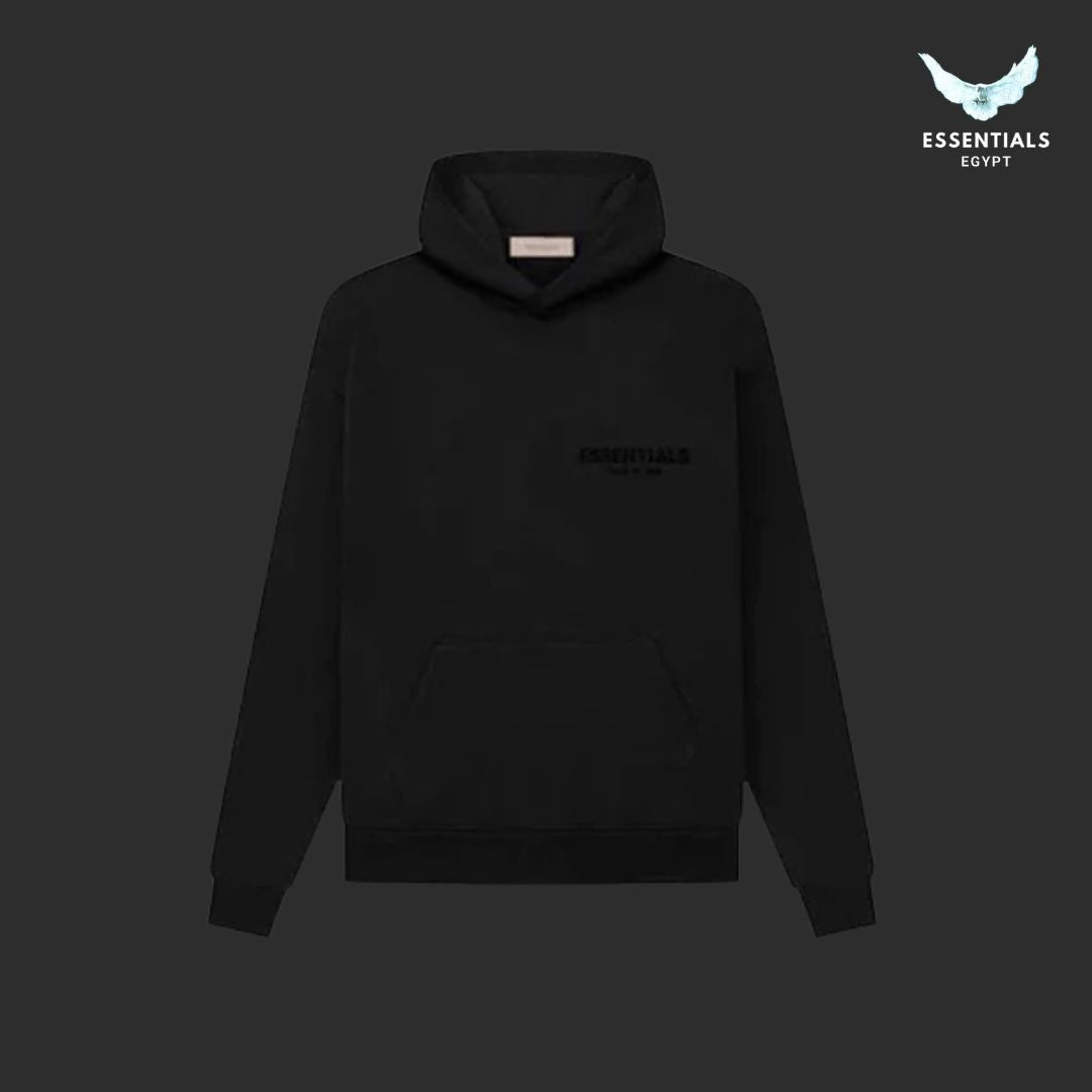 Fear of God Essentials Logo Black Full Set - ESSENTIALS EGYPT