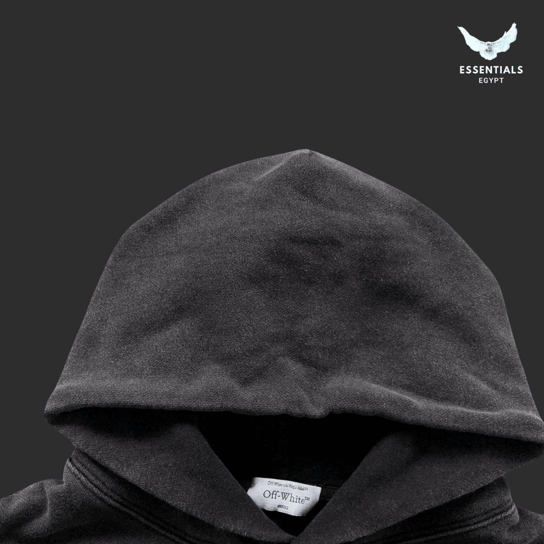 Off - White Arrow Hoodie – Black - ESSENTIALS EGYPT