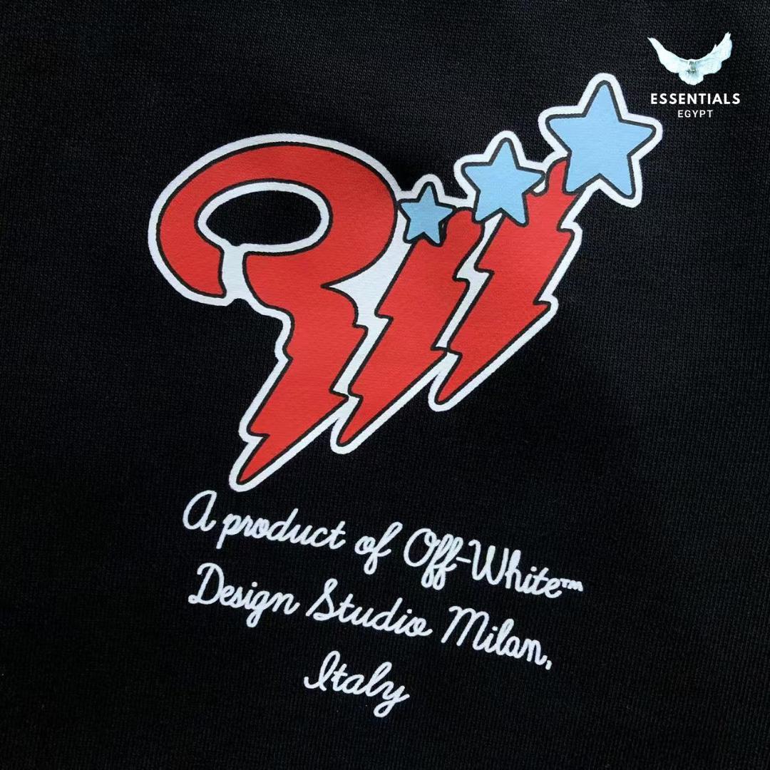 Off - White Red Scorpion Hoodie - ESSENTIALS EGYPT