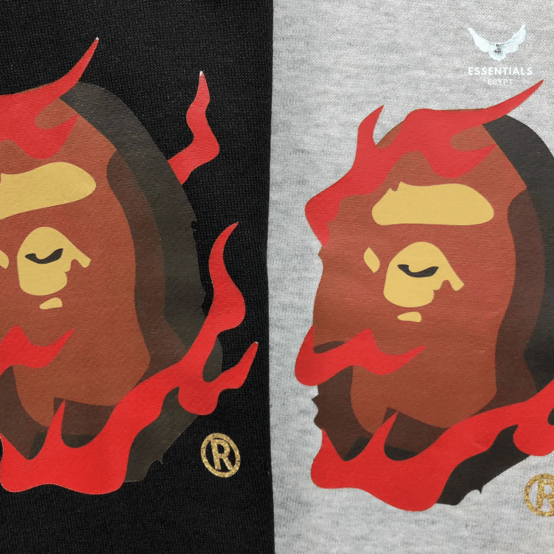 BAPE Robot Logo Hoodie – Dual Color - ESSENTIALS EGYPT