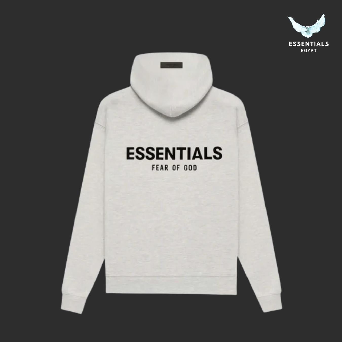 Fear of God Essentials Logo Light Oatmeal Full Set - ESSENTIALS EGYPT