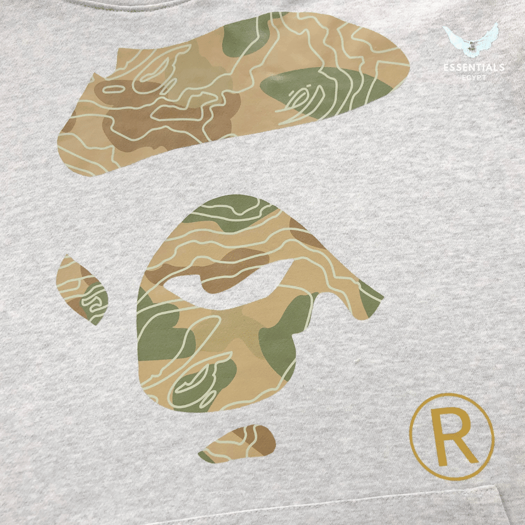 BAPE Camo Ape Head Hoodie – Classic Logo - ESSENTIALS EGYPT