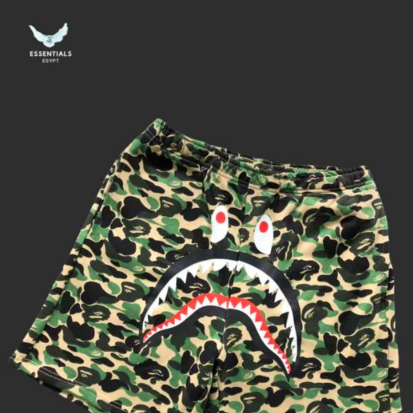 BAPE ABC Camo Shark Sweatshorts