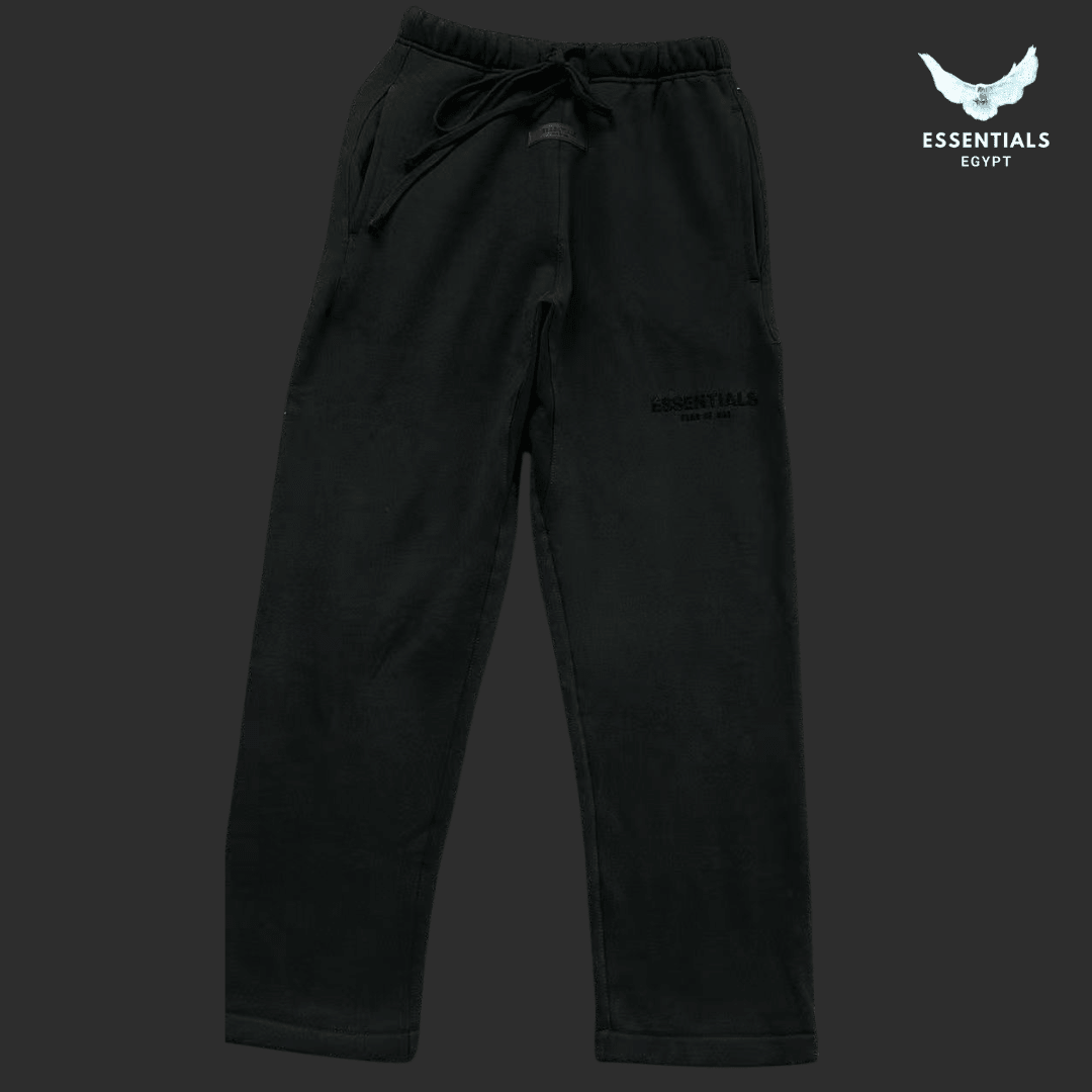 Fear of God Essentials Quarter Zip Black Full Set - ESSENTIALS EGYPT