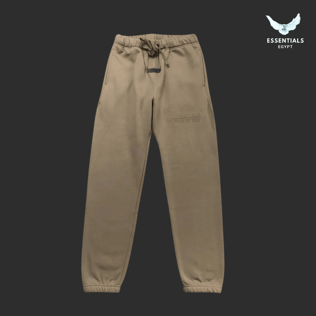 Fear of God Essentials Logo Charcoal Brown Full Set - ESSENTIALS EGYPT