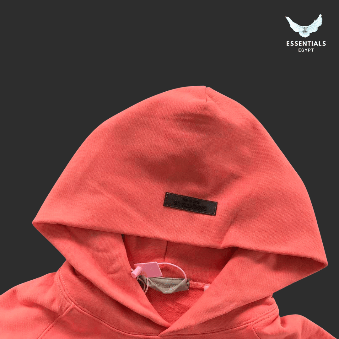 Fear of God Essentials Logo Coral Pink Full Set - ESSENTIALS EGYPT