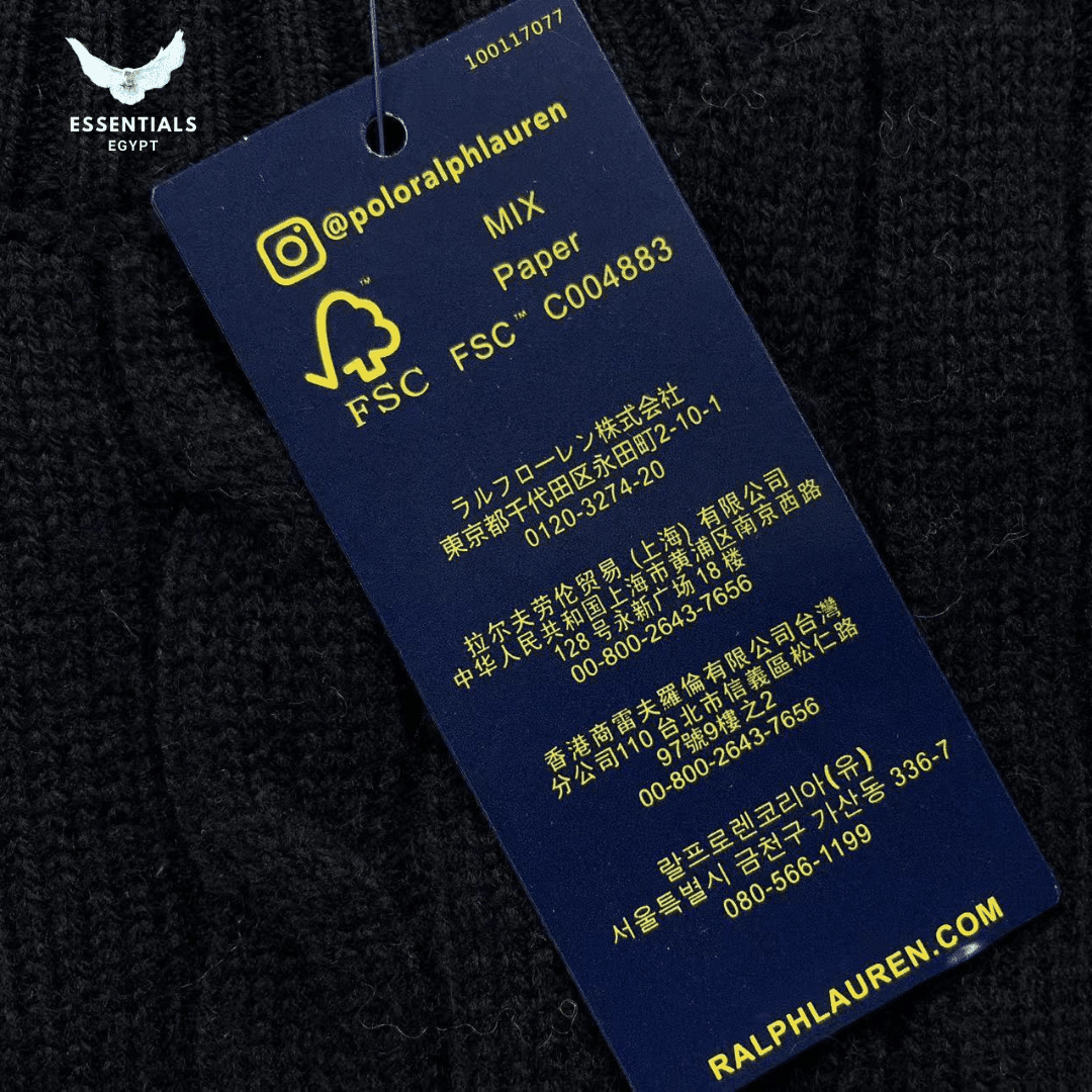 Ralph Lauren Cotton Cable - Knit Sweater - ESSENTIALS EGYPT