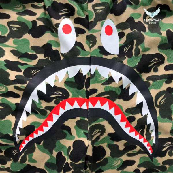 BAPE ABC Camo Shark Sweatshorts