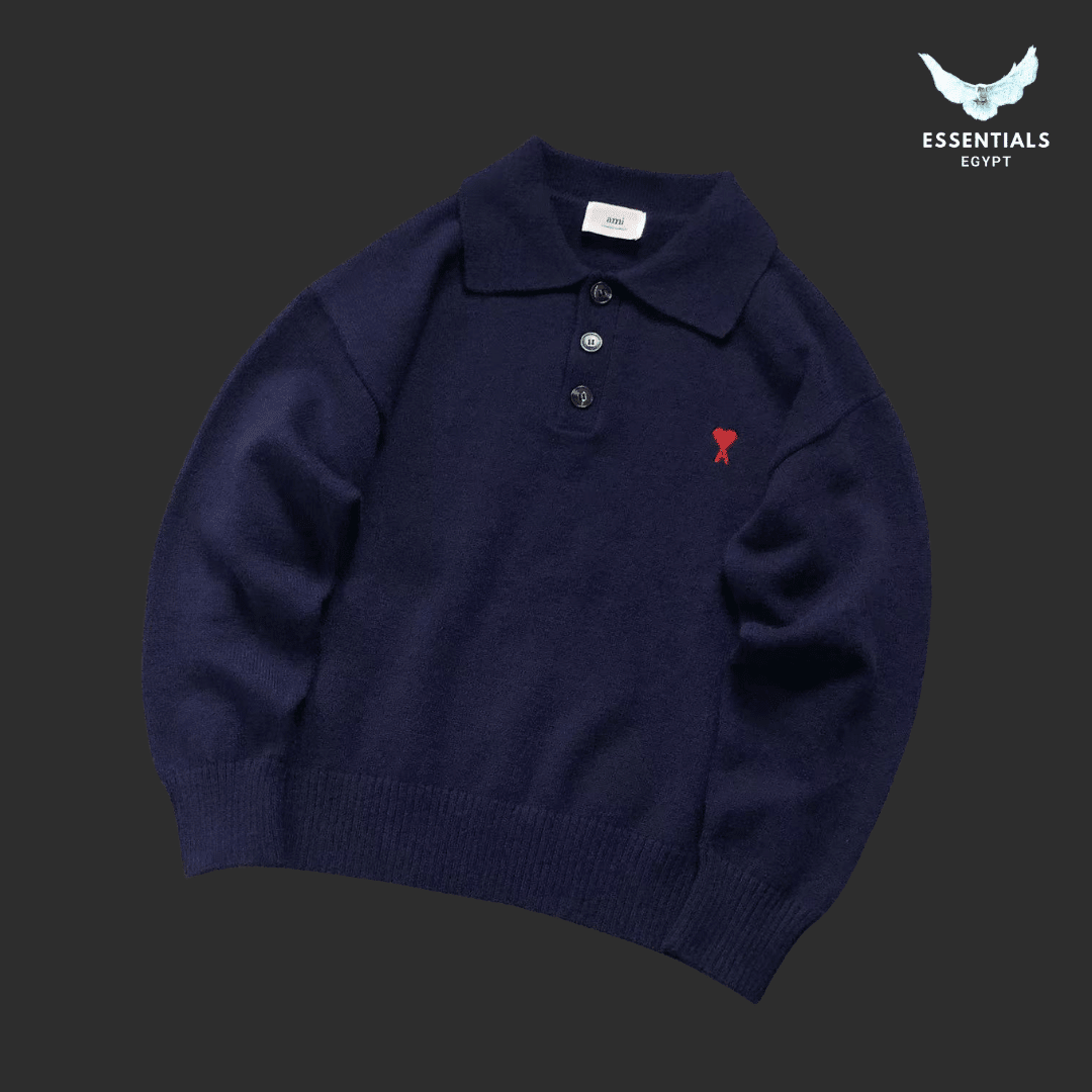 AMI de Coeur Button Knit - ESSENTIALS EGYPT