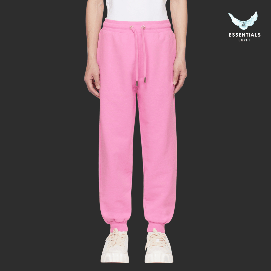 AMI Paris De Cœur Pink Zip Hoodie & Joggers Set - ESSENTIALS EGYPT