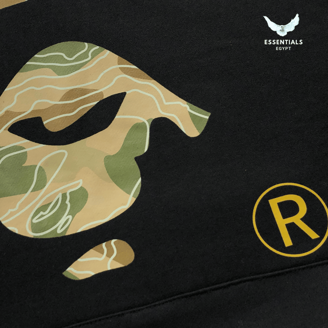 BAPE Camo Ape Head Hoodie – Classic Logo - ESSENTIALS EGYPT