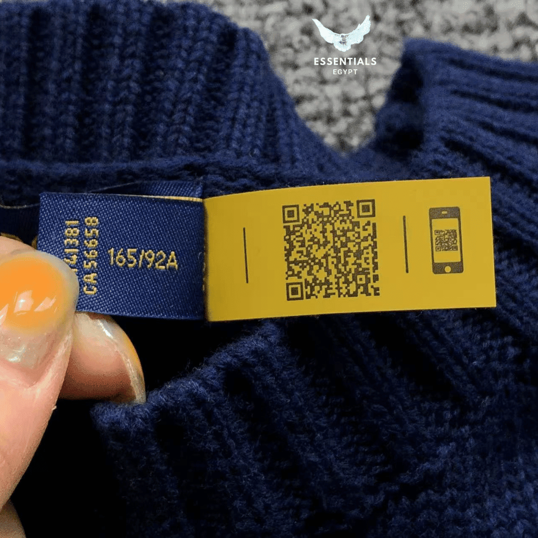 Ralph Lauren Sweater – Polo Bear Navy Knit - ESSENTIALS EGYPT