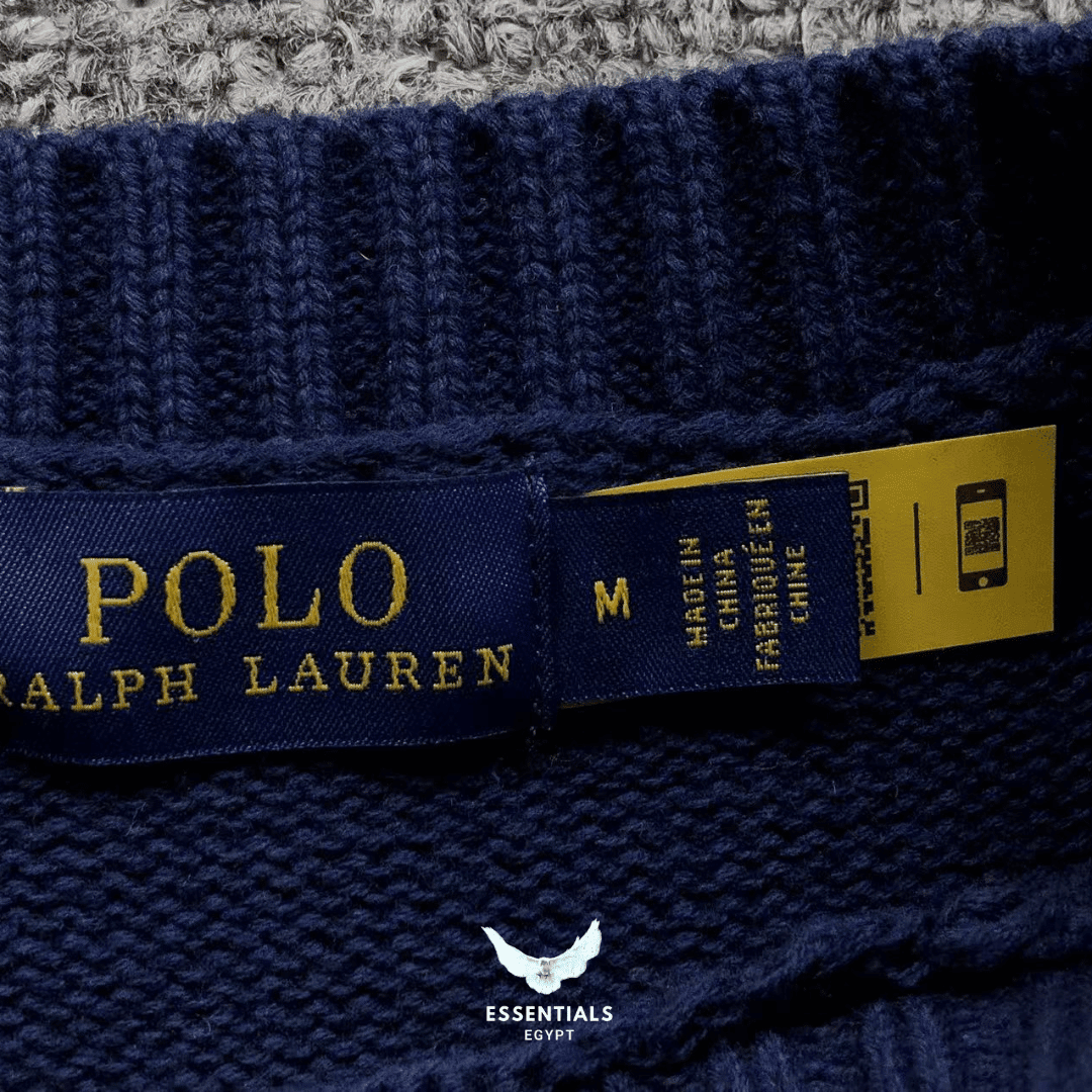 Ralph Lauren Sweater – Polo Bear Navy Knit - ESSENTIALS EGYPT