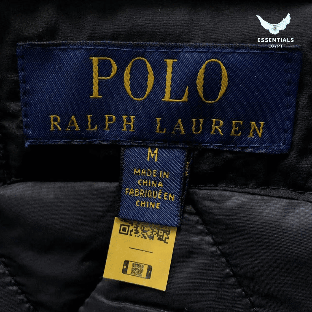 Ralph Lauren Quilted Jacket – Suede Collar Edition - ESSENTIALS EGYPT