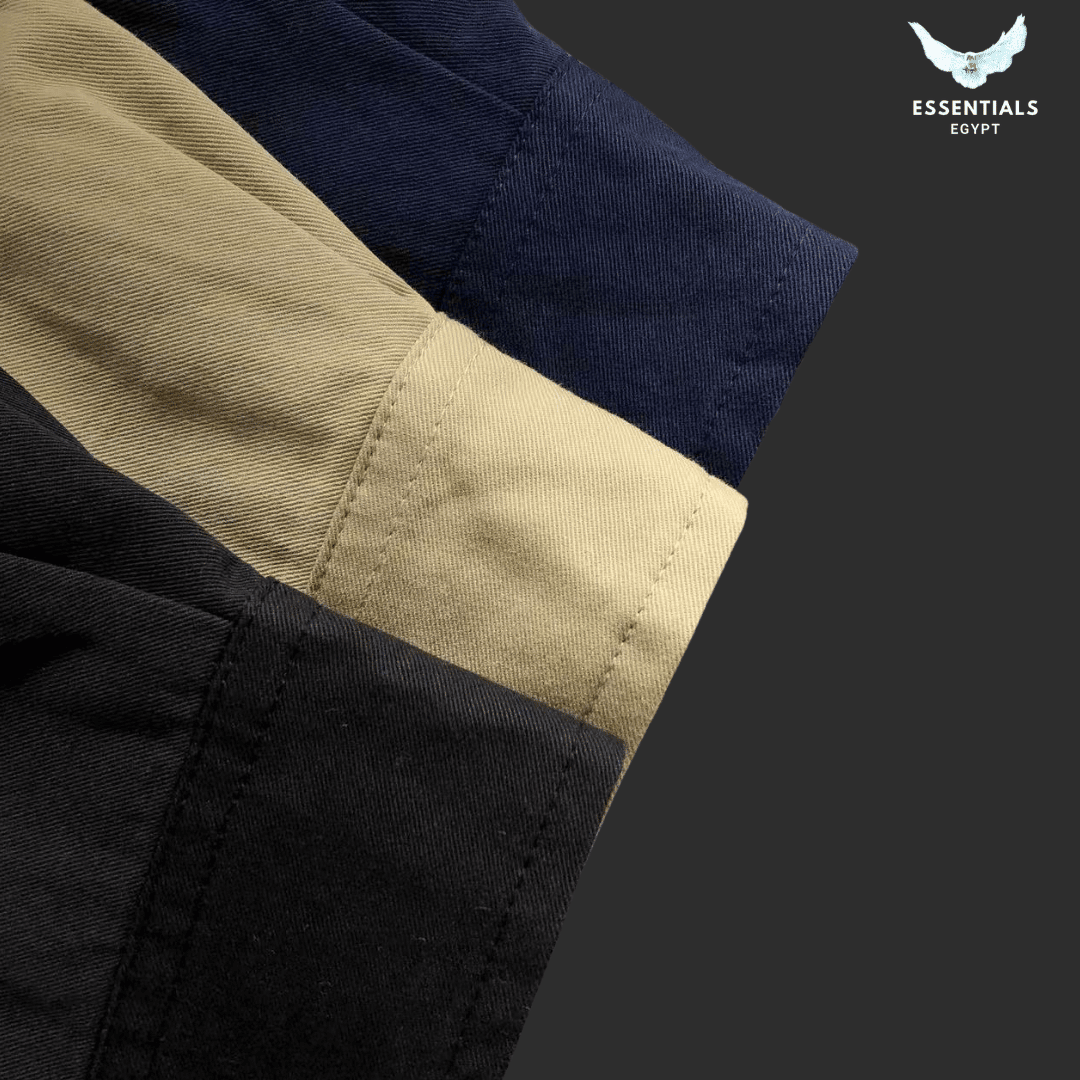 Ralph Lauren Jacket – Corduroy Collar Navy & Beige - ESSENTIALS EGYPT