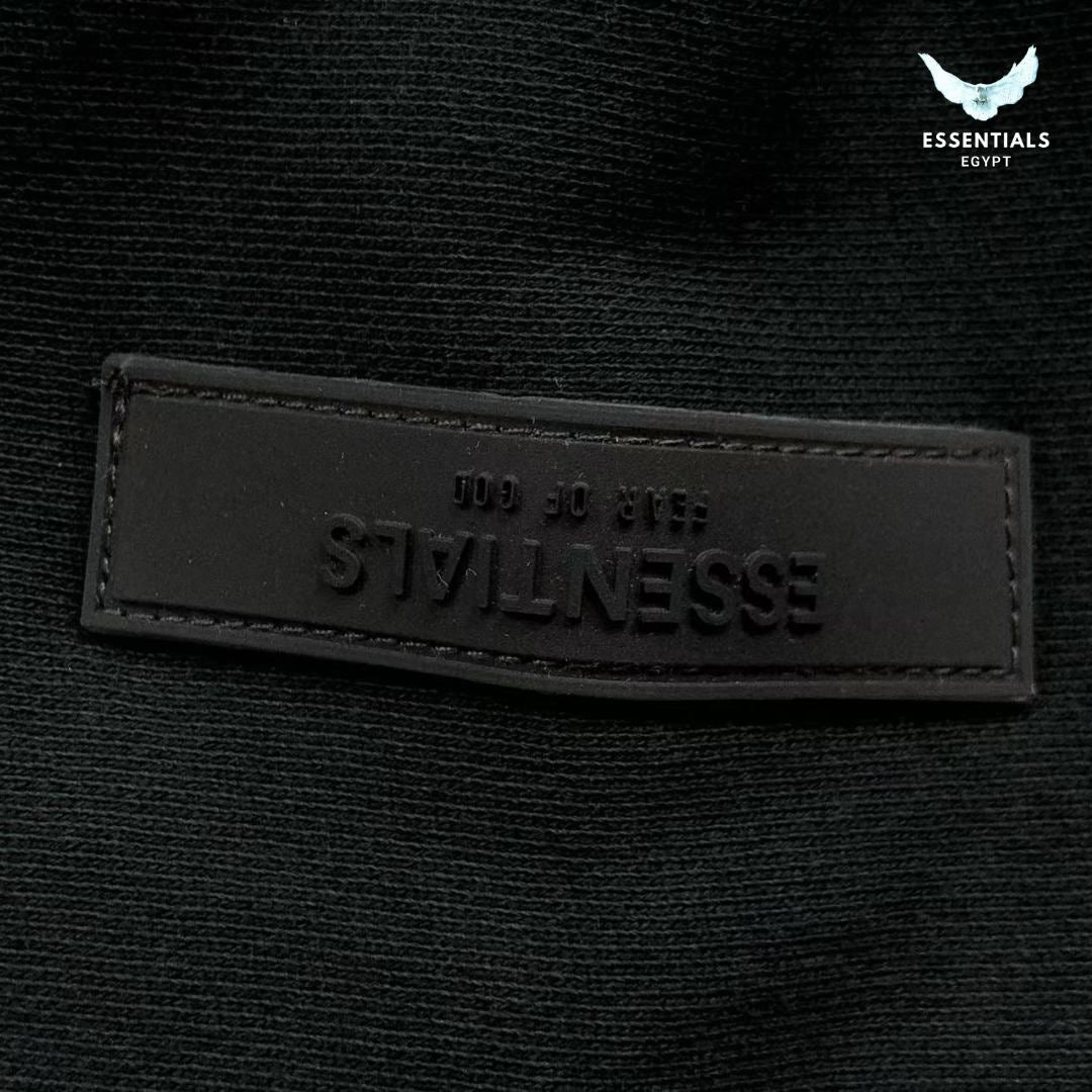 Fear of God Essentials Logo Black Full Set - ESSENTIALS EGYPT