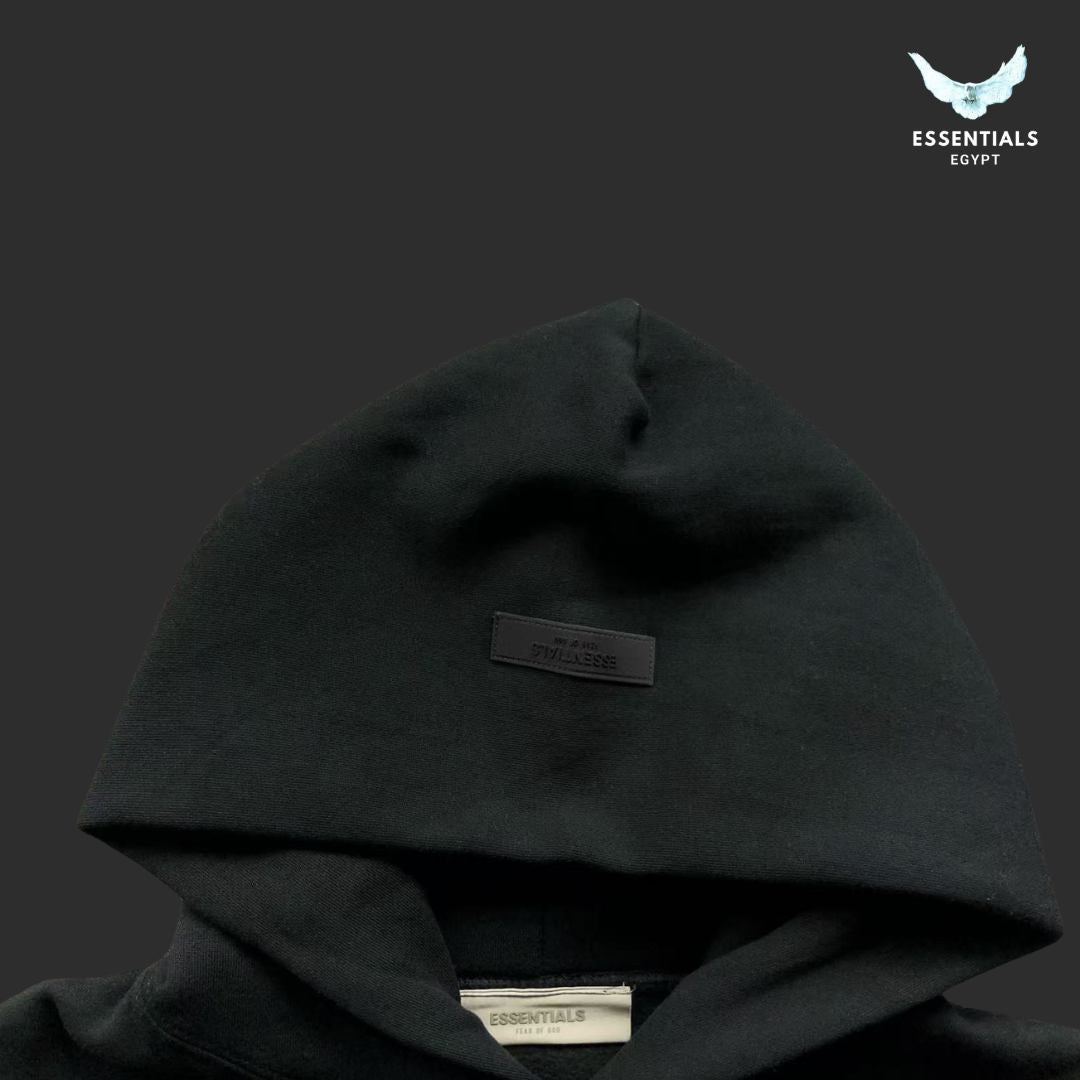 Fear of God Essentials Logo Black Full Set - ESSENTIALS EGYPT