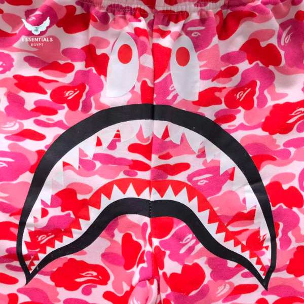 BAPE ABC Camo Shark Sweatshorts