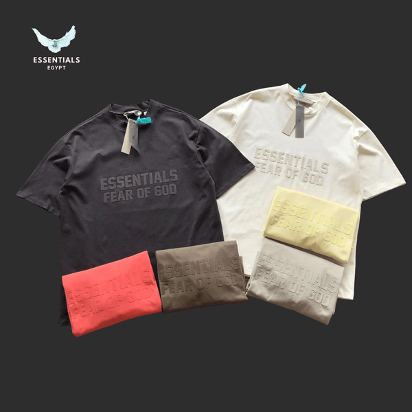 Essentials T-Shirt – Bold Front Logo - ESSENTIALS EGYPT