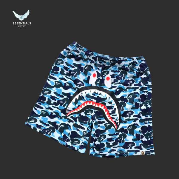 BAPE ABC Camo Shark Sweatshorts
