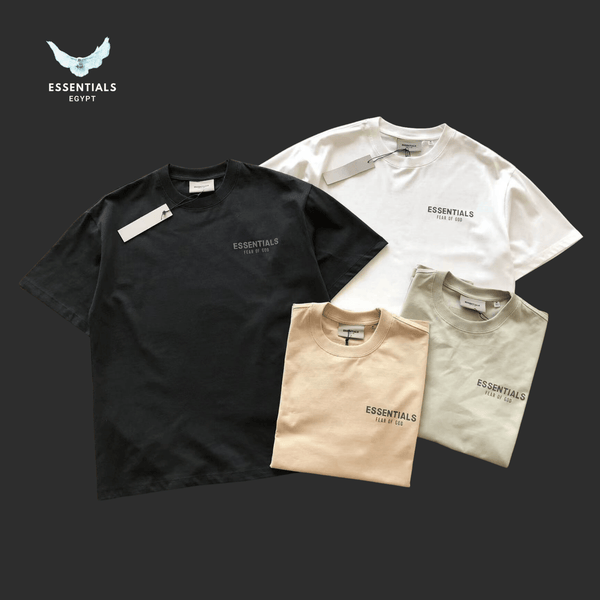 Essentials T-Shirt – Raised Center Logo - ESSENTIALS EGYPT